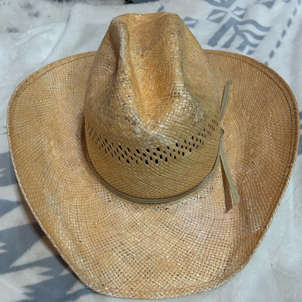 American Straw Cowboy Hat